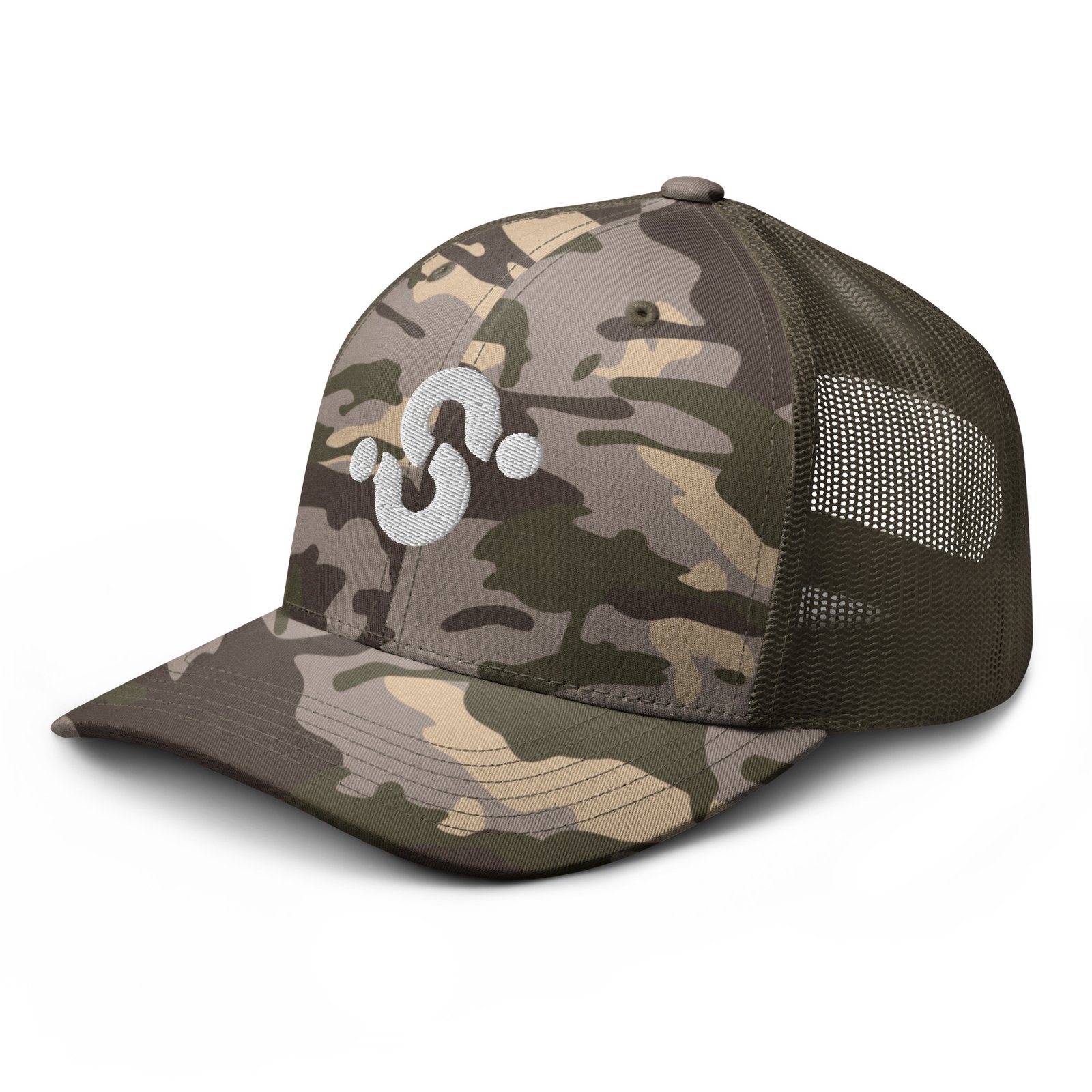 Gorra trucker camuflaje SURPRISE LOGO - Imagen 4
