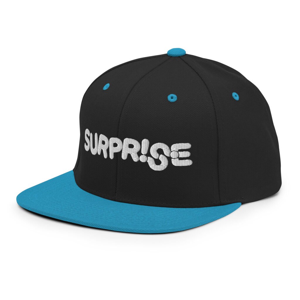Gorra snapback AZUL SURPRISE