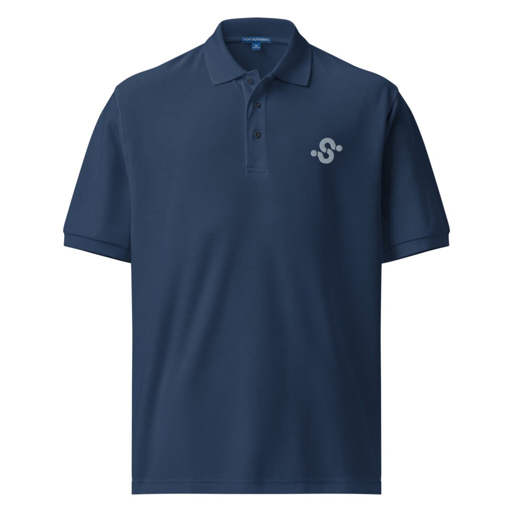 Polo para hombre premium AZUL OSCURO