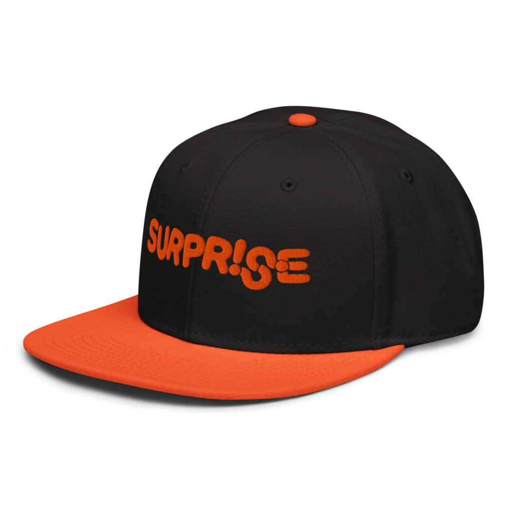 Gorra snapback NARANJA SURPRISE