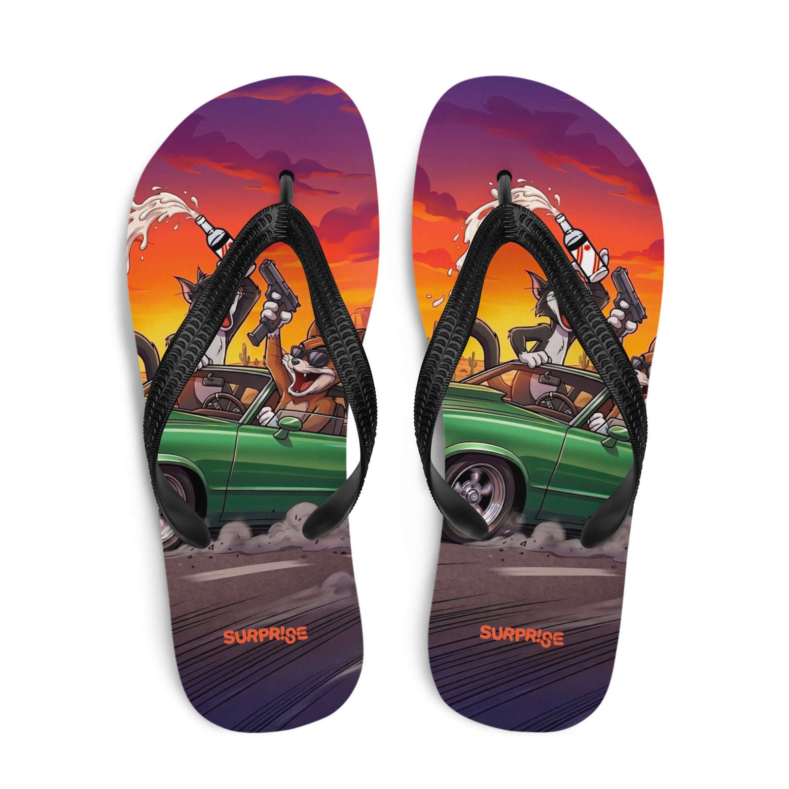 Chanclas GATOS MALA CONDUCTA