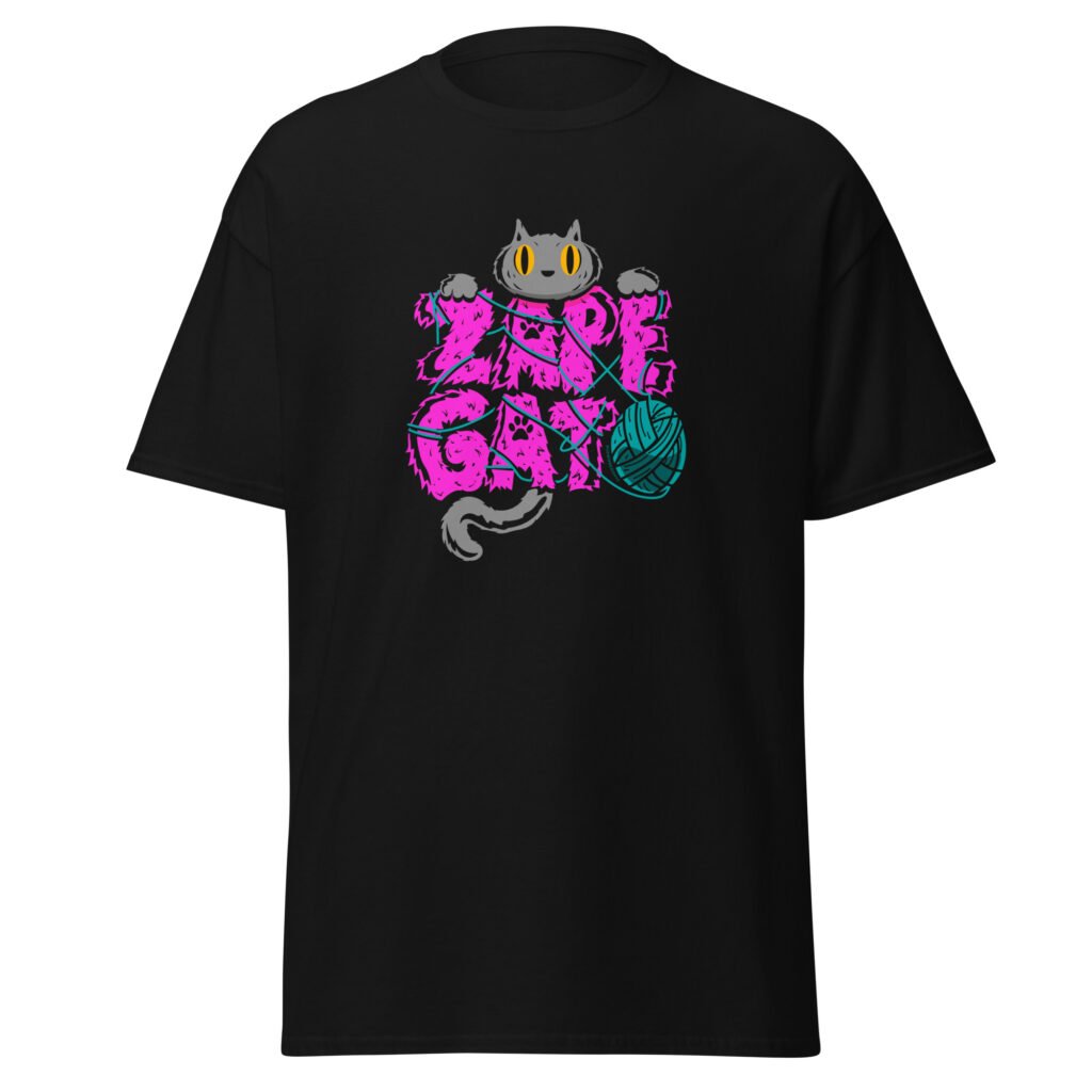 Camiseta clásica unisex ZAPE GATO