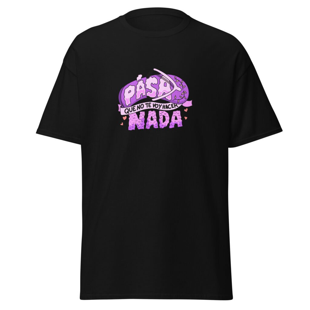 Camiseta clásica unisex MAMÁ CHANCLETA OSCURAS