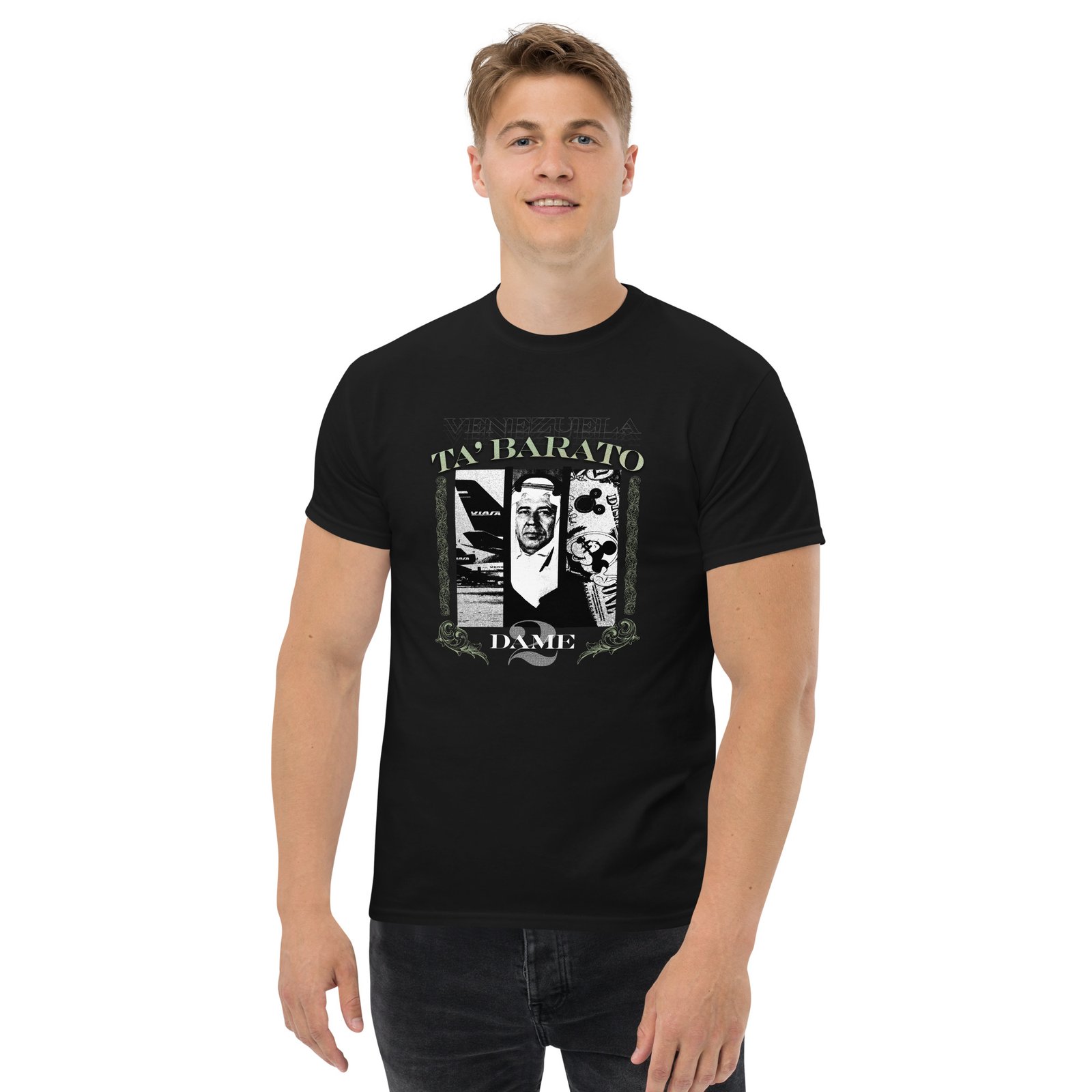 Camiseta clásica unisex (TA BARATO DAME 2) - Imagen 4