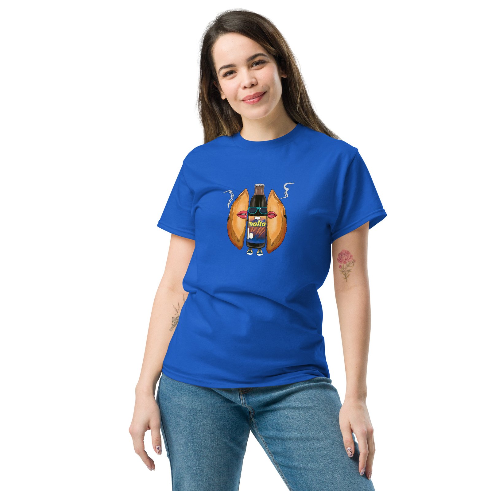 Camiseta clásica unisex EMPANADAS Y MALTA - Imagen 5