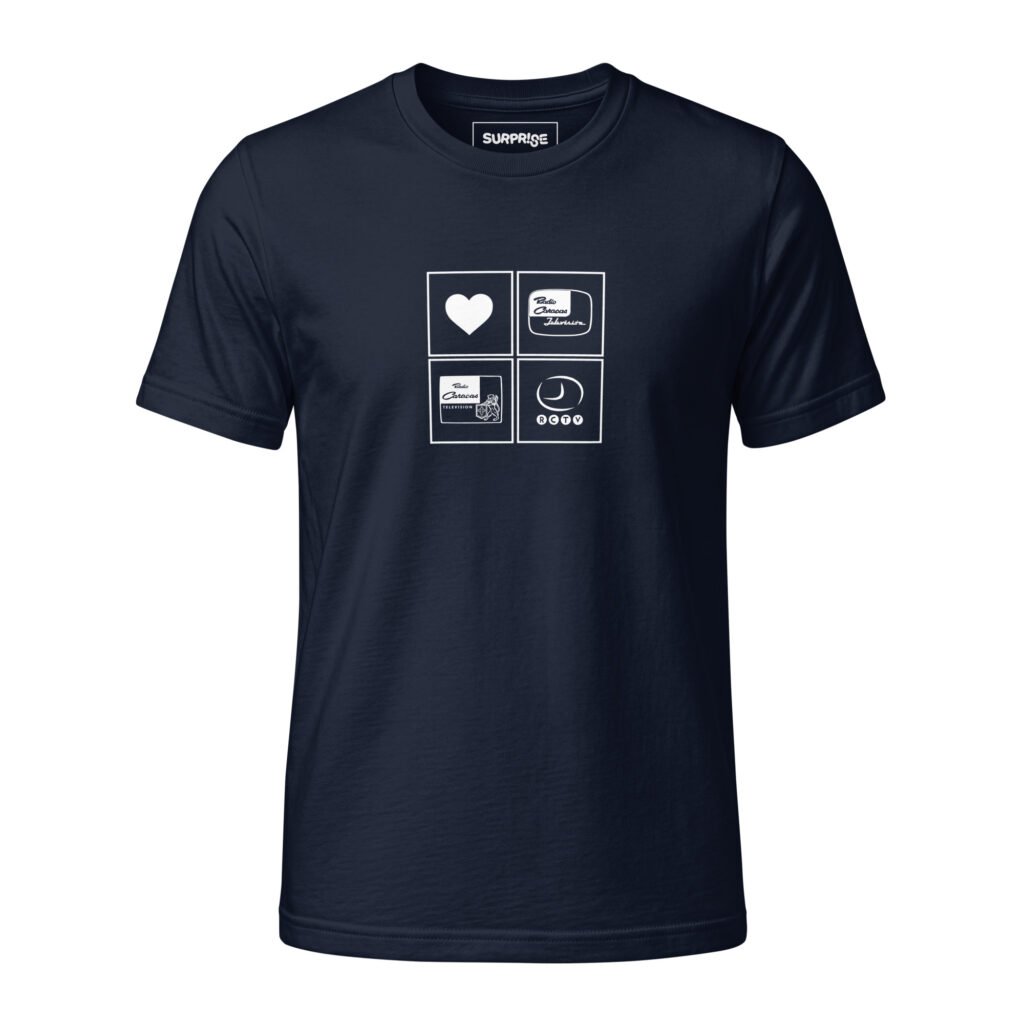 Fine Jersey T-Shirt AZUL I LOVE RCTV