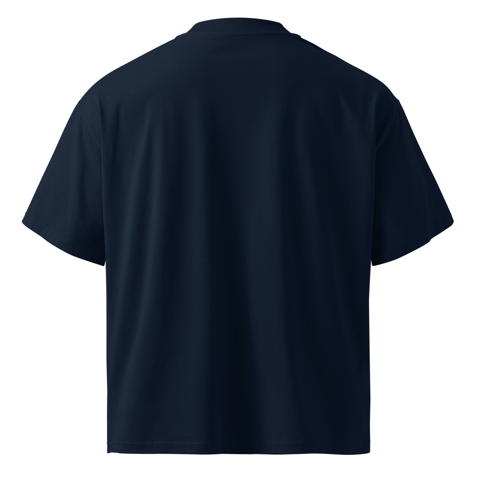 Camiseta oversize orgánica de cuello alto unisex (CARACAS) - Imagen 2