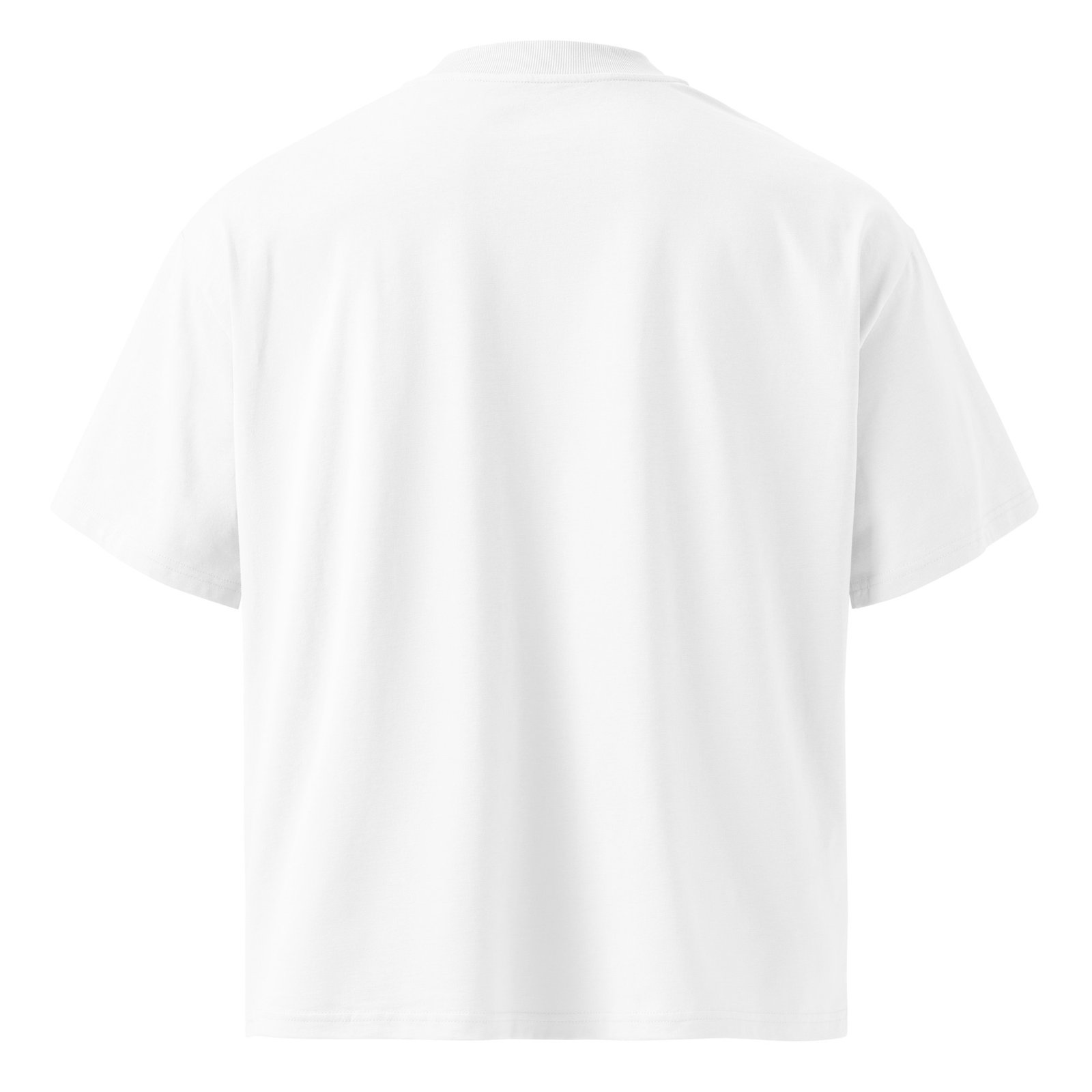 Camiseta oversize orgánica de cuello alto unisex (MADRES) - Imagen 2