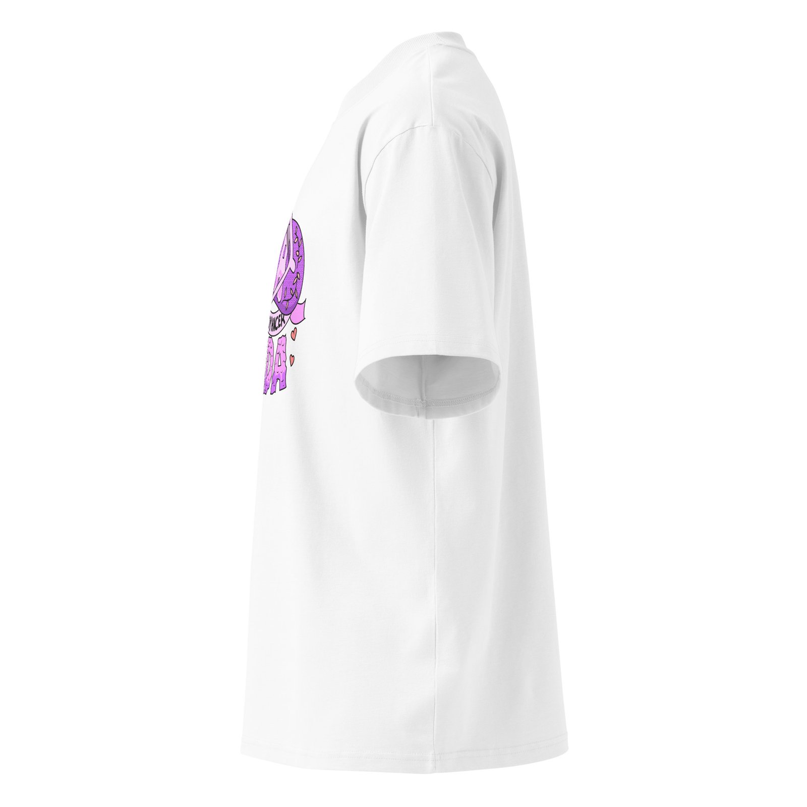 Camiseta oversize orgánica de cuello alto unisex (MADRES) - Imagen 3
