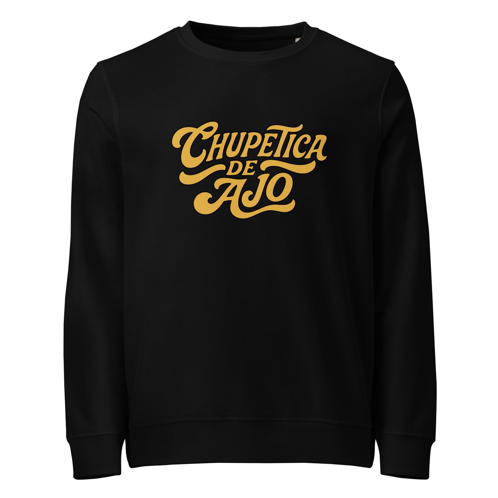 Sudadera orgánica unisex (CHUPETICA)