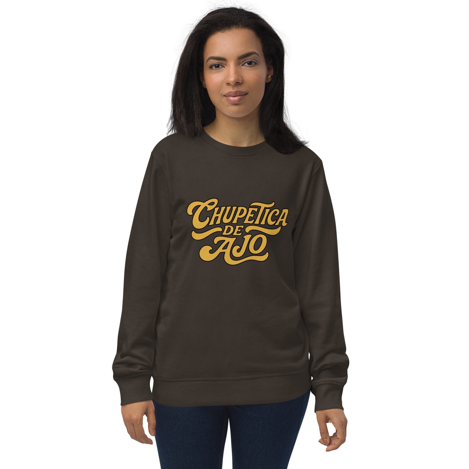 Sudadera orgánica unisex (CHUPETICA) - Imagen 4