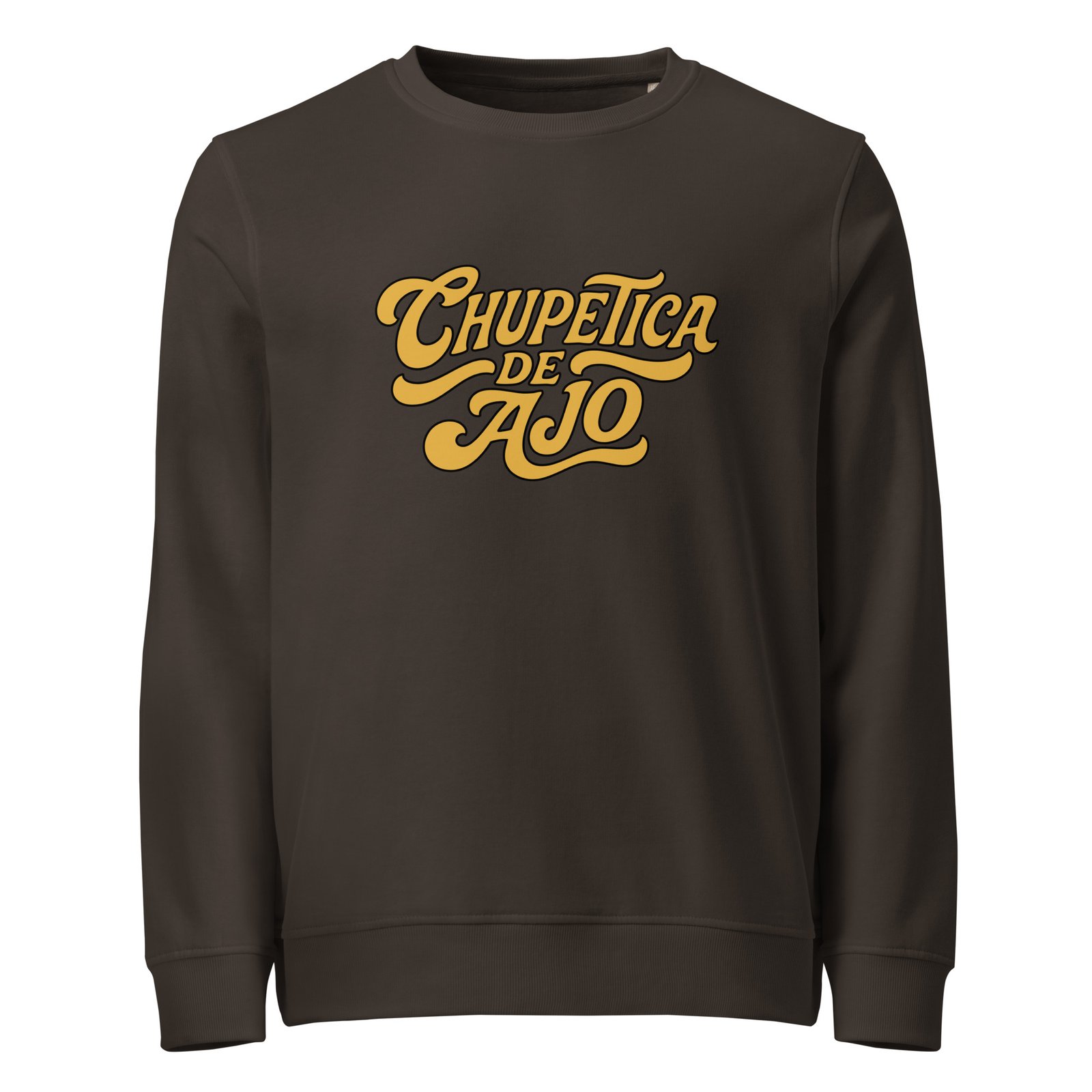 Sudadera orgánica unisex (CHUPETICA) - Imagen 2