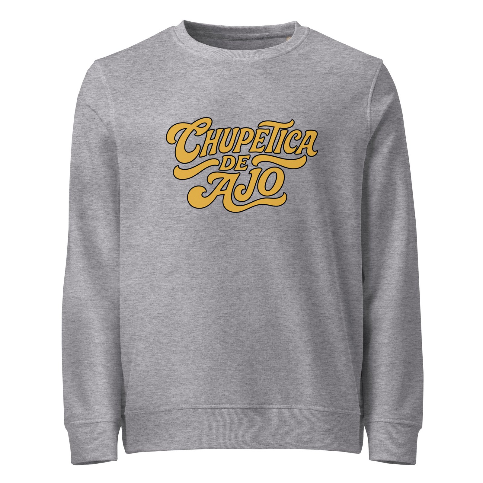 Sudadera orgánica unisex (CHUPETICA) - Imagen 3