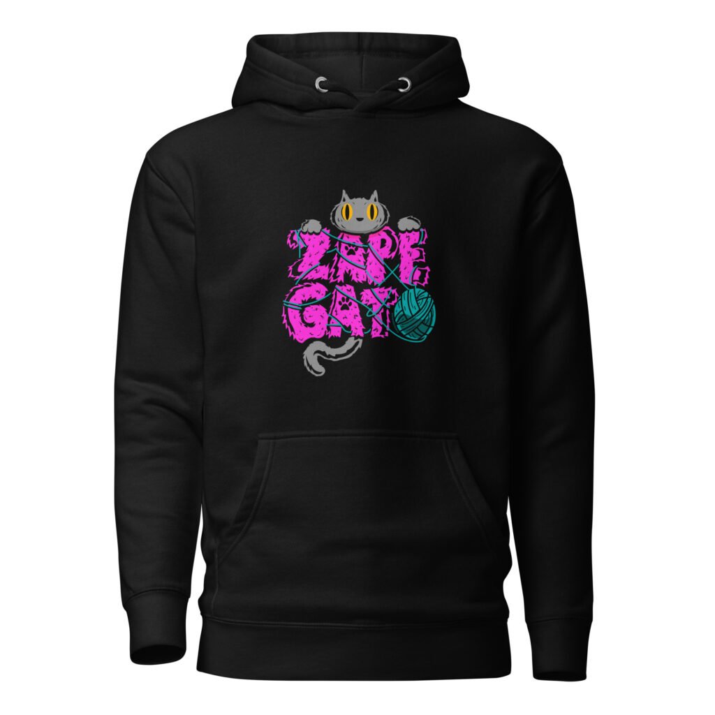 Suéter con capucha unisex (ZAPEGATO)