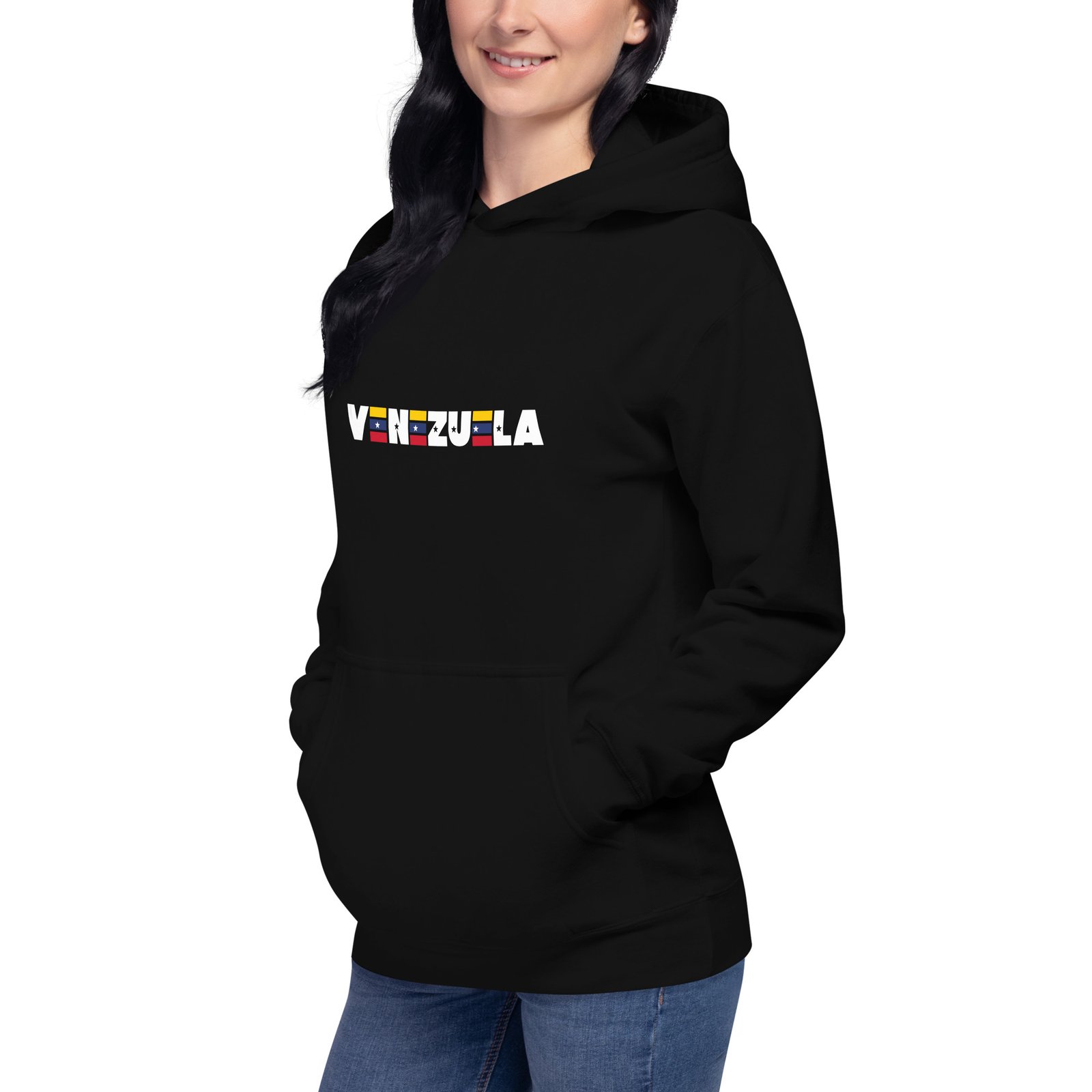 Suéter con capucha unisex (VENEZUELA) - Imagen 11