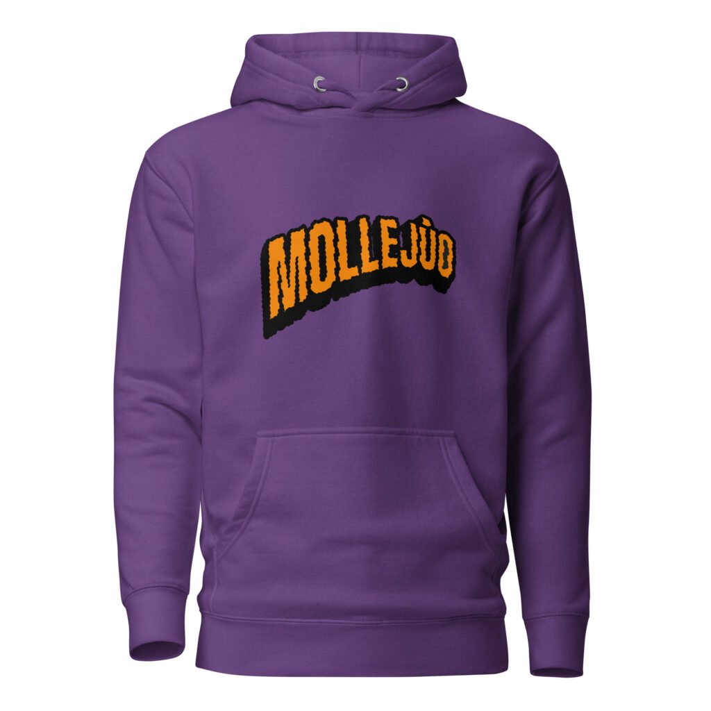 Suéter con capucha unisex (MOLLEJÚO)