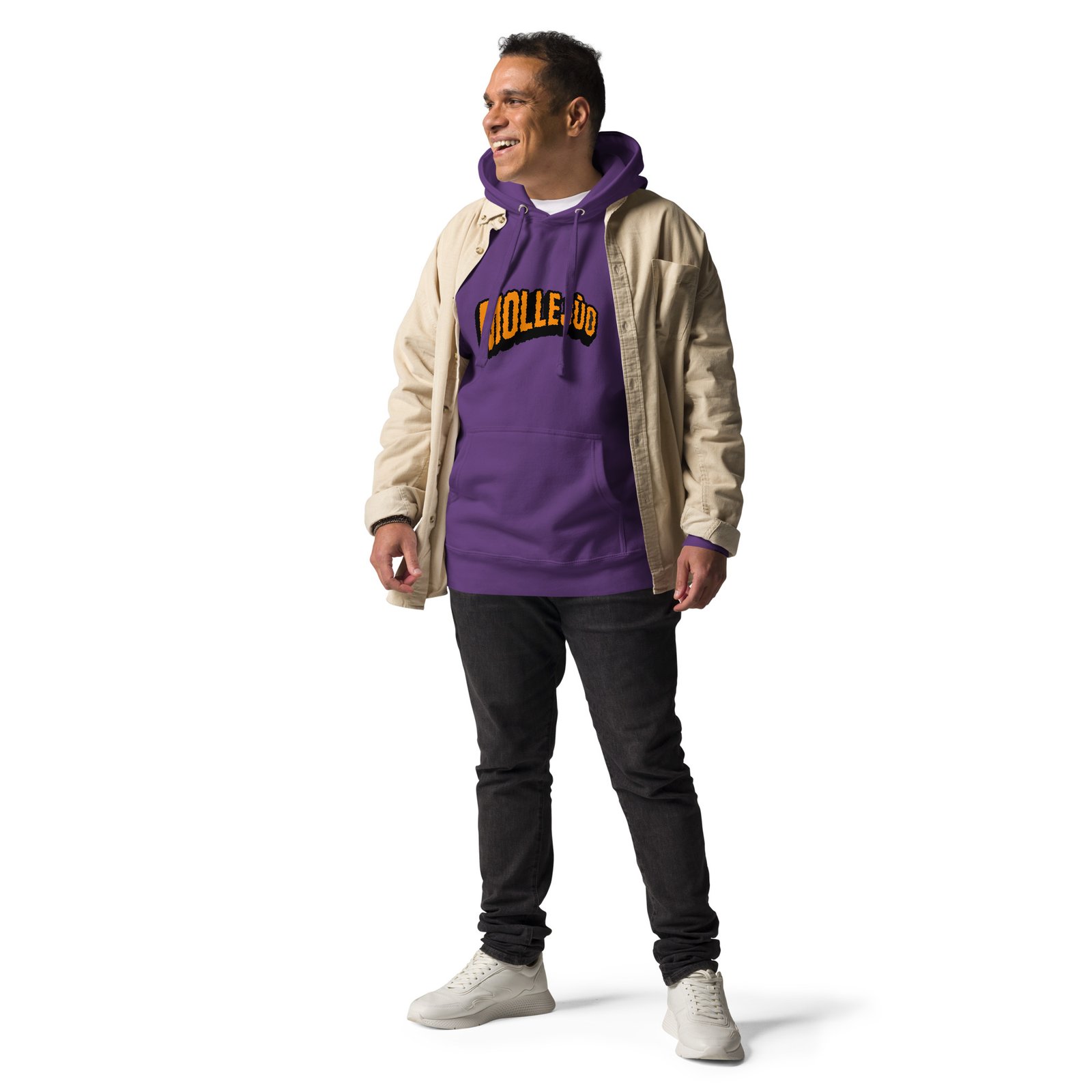 Suéter con capucha unisex (MOLLEJÚO) - Imagen 5
