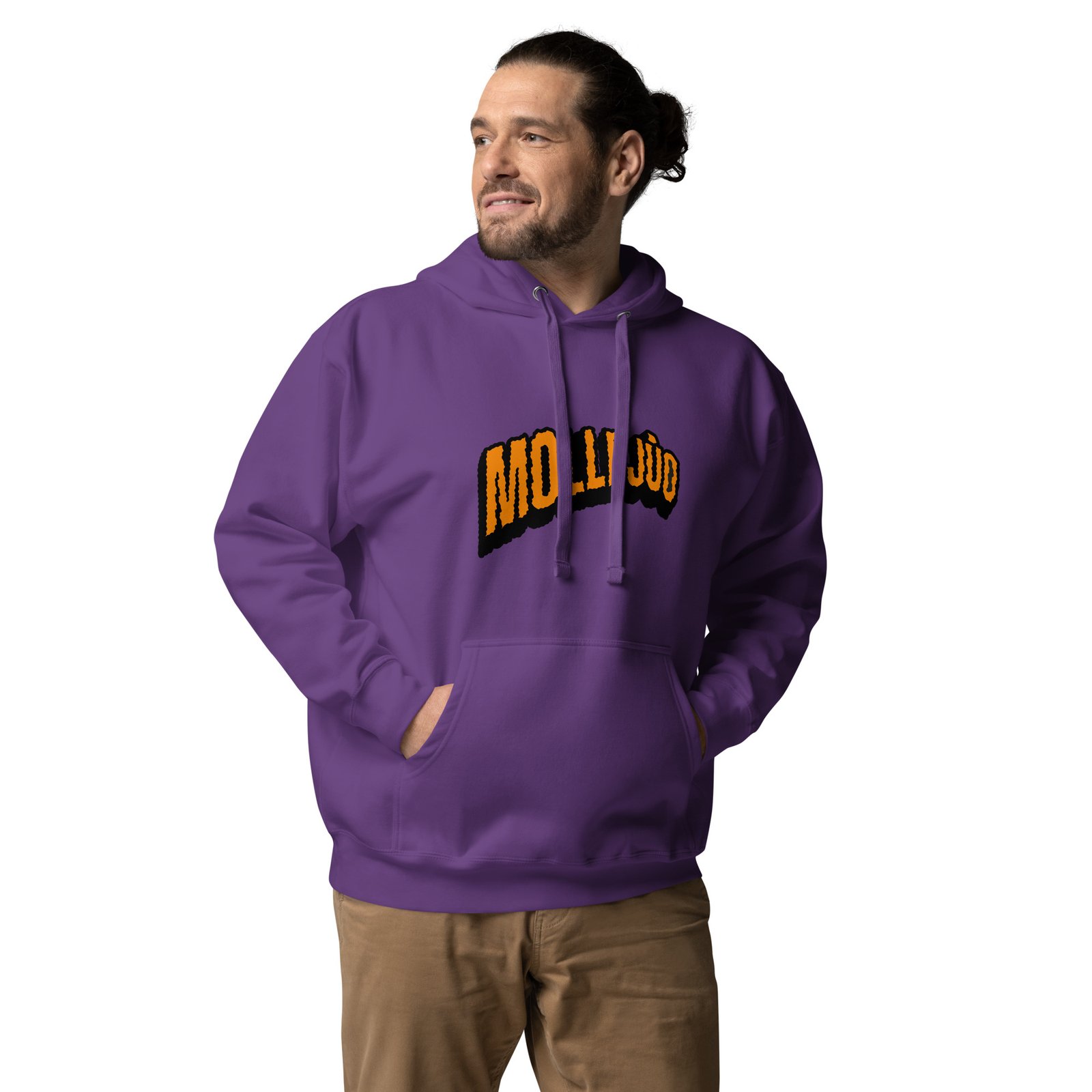 Suéter con capucha unisex (MOLLEJÚO) - Imagen 6