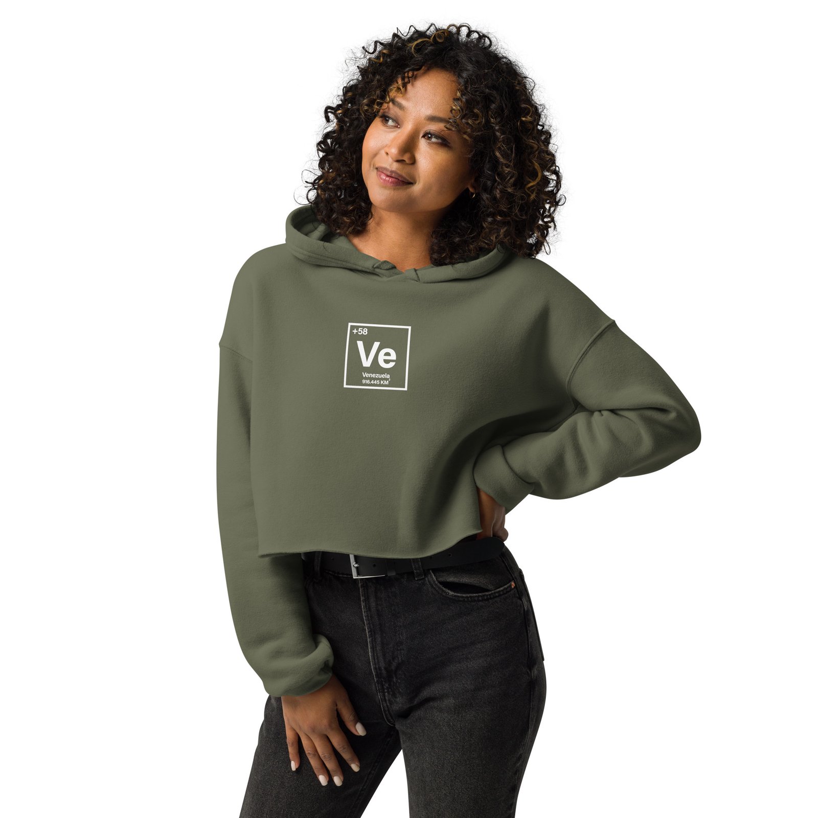 Sudadera corta para dama (VENEZUELA) - Imagen 6