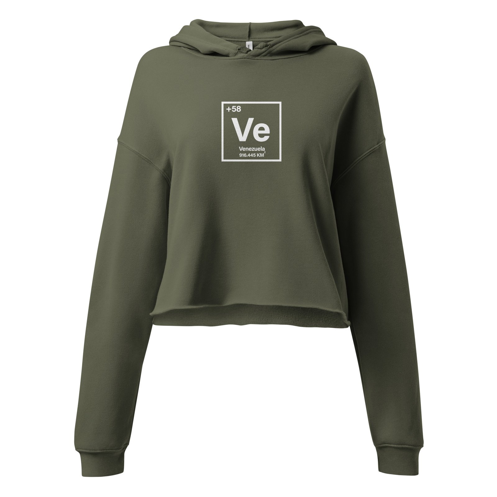 Sudadera corta para dama (VENEZUELA) - Imagen 3