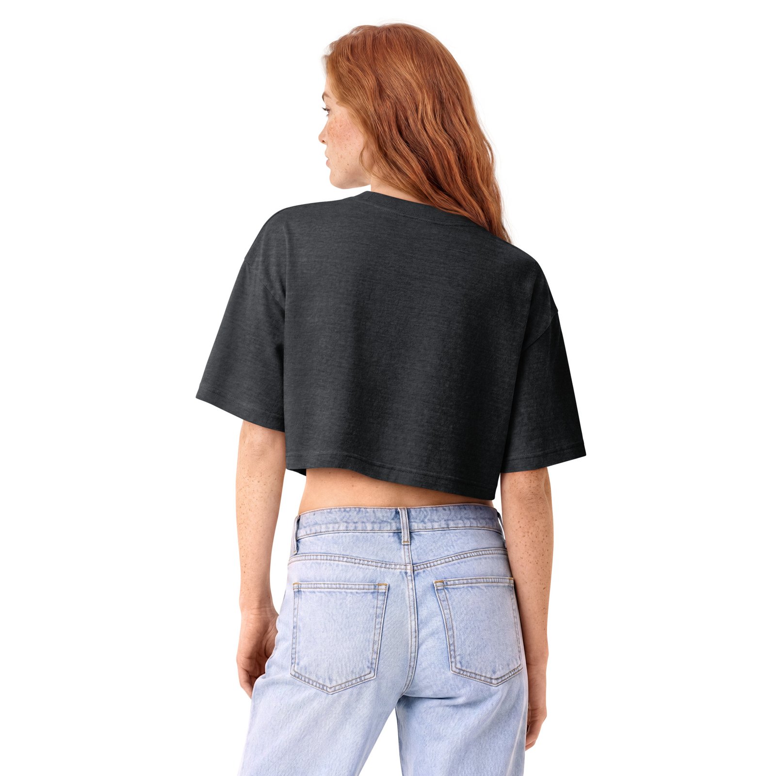 Women’s garment dye cropped tee (TOXICUAIMA) - Imagen 4