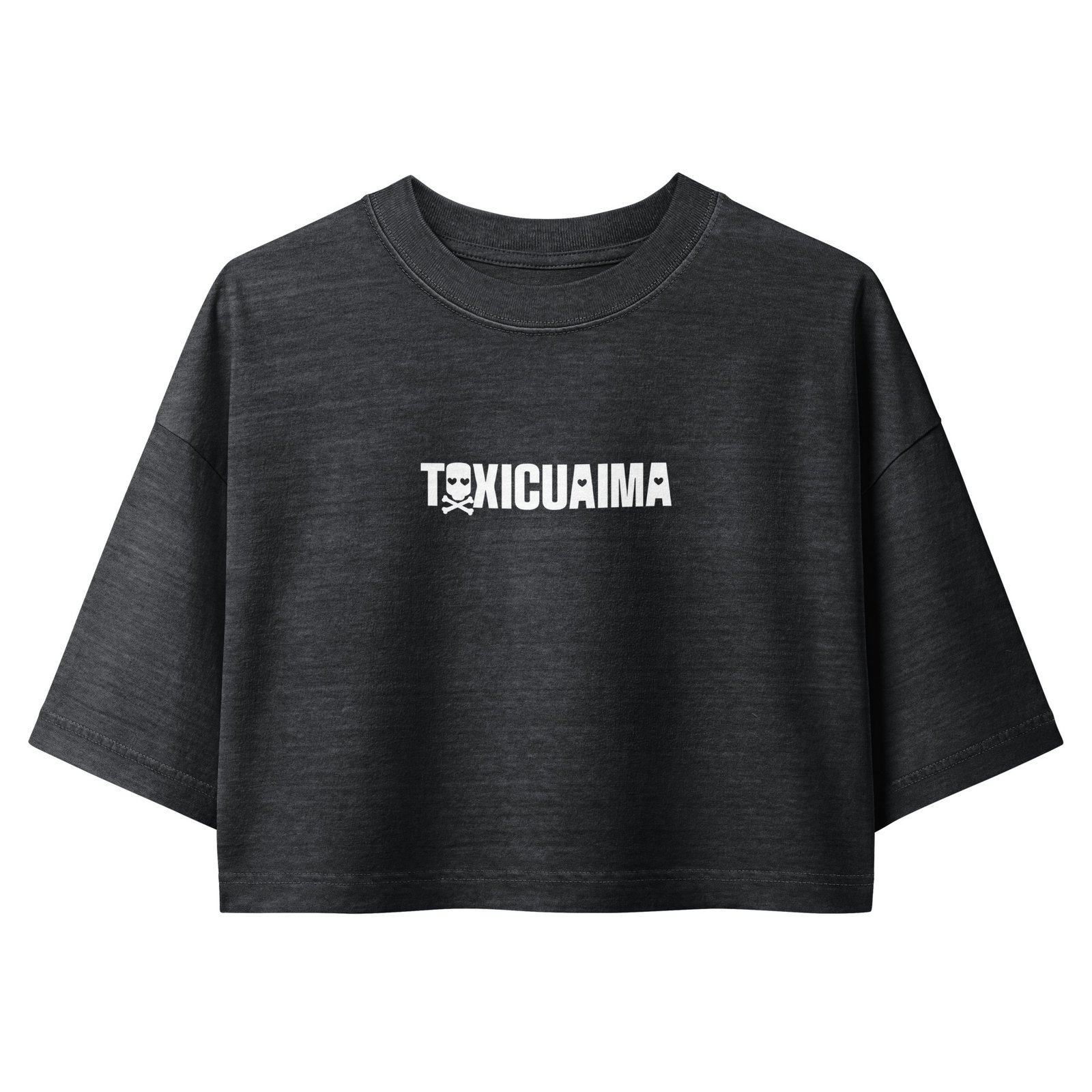 Women’s garment dye cropped tee (TOXICUAIMA) - Imagen 5
