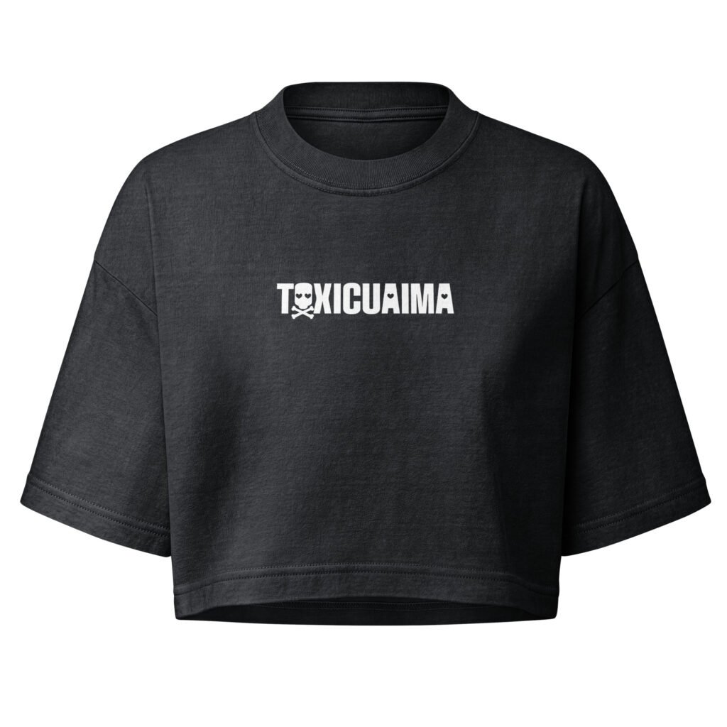 Women’s garment dye cropped tee (TOXICUAIMA)