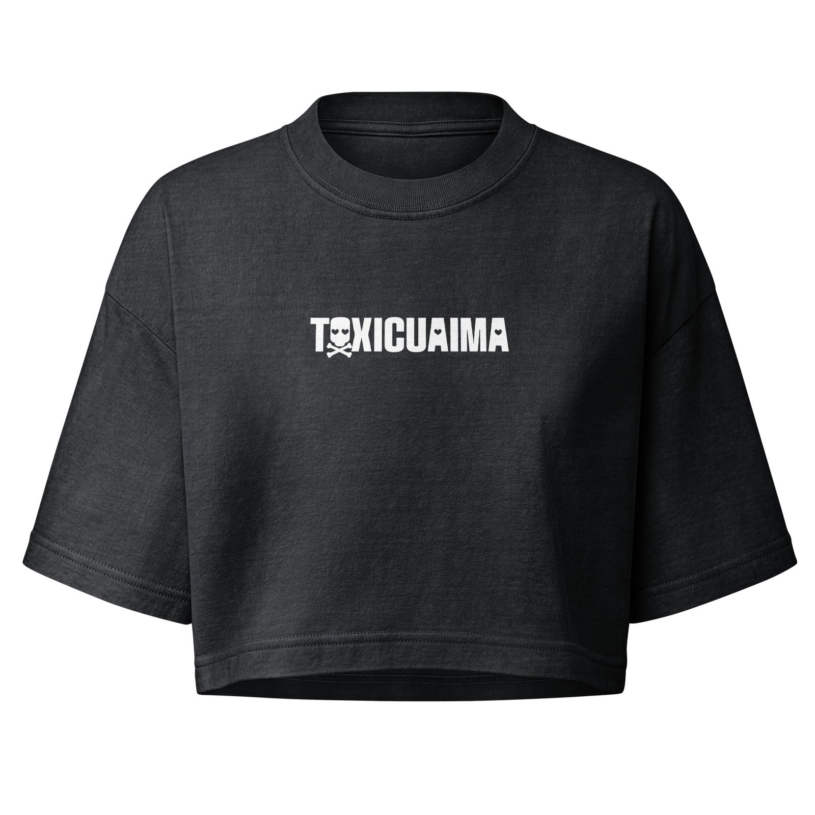 Women’s garment dye cropped tee (TOXICUAIMA)