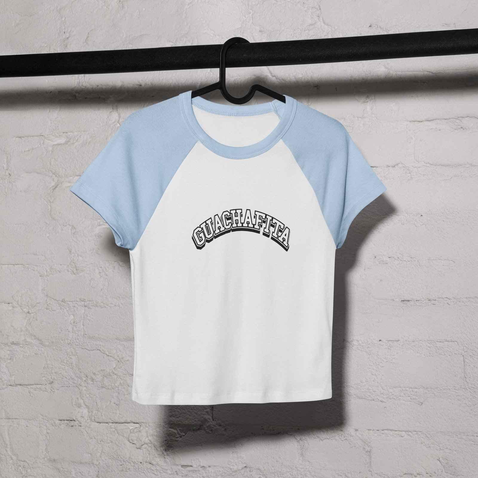 Camiseta raglán de canalé fino para mujer GUACHAFITA - Imagen 6